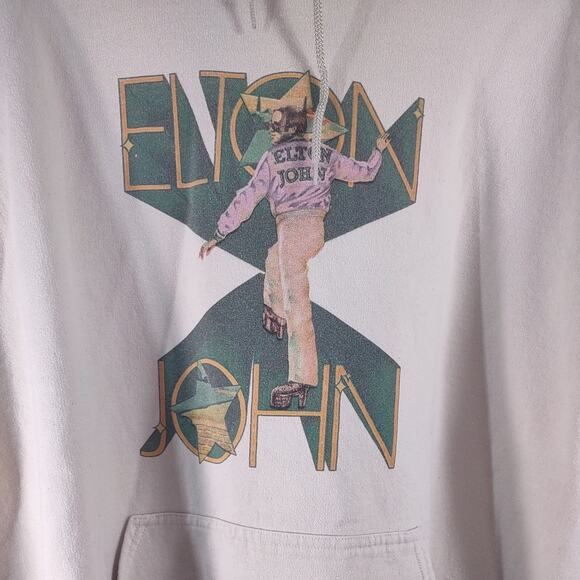 Elton John Hoodie from Yellow Brick Road Farewell Tour 2022, Size XXL - Picture 4 of 7